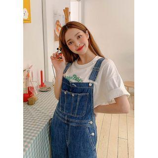 Doll Print Cotton T-shirt