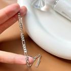 Chain Bracelet S113 - Bracelet - Silver - One Size