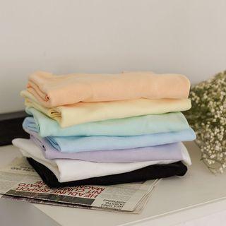 Pastel Round-neck T-shirt