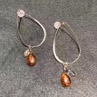 Amber Leaf Charm