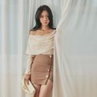 Capelet Slim-fit Top
