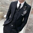 Lion Head Slim-fit Blazer