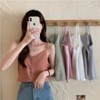 Button Accent Camisole Top