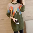 Camouflage Long Sweater