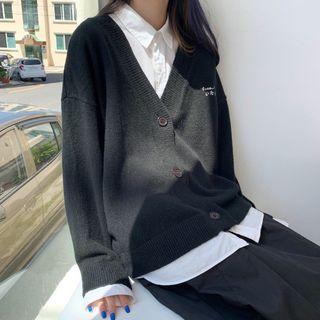 Japanese Character Cardigan