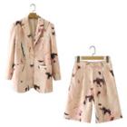 Tie Dye Blazer / Shorts