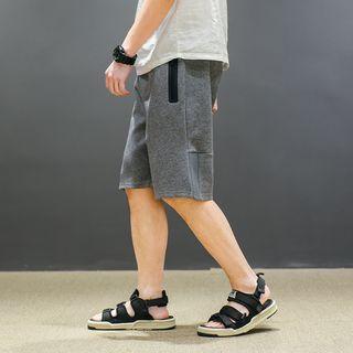 Straight Plain Shorts