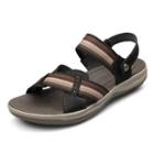 Striped Woven Strap Sandals