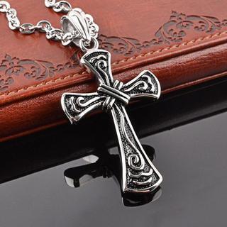 Cross Titanium Steel Necklace