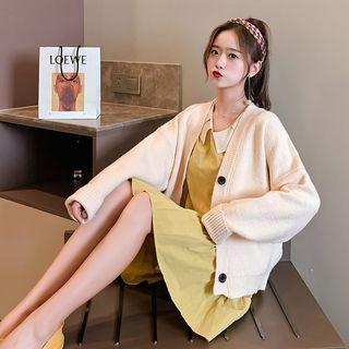 Plain Sweater Jacket