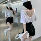 Short-sleeve Chain T-shirt / Shorts