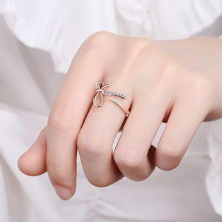 Alloy Bow Open Ring