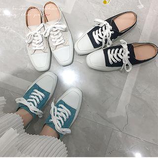 Fabric Slide Sneakers