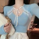 Cropped Low-cut Top