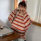 Striped Pullover Stripe - Almond - One Size