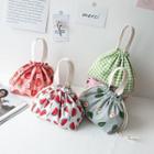 Print Canvas Lunch Box Bag