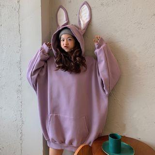 Rabbit Ear Applique Hoodie