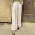Mid-rise Wide Dress Pants