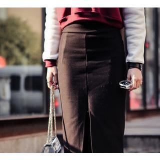Midi Pencil Skirt