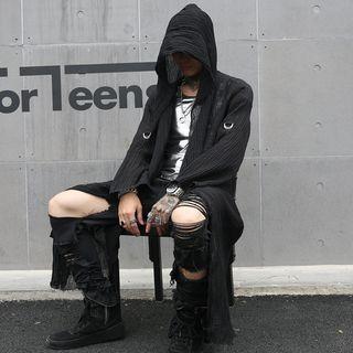 Hooded Light Jacket Black - One Size