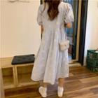 Daisy-print Loose-fit Dress