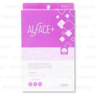 Alface+ - Rich Turn Aqua Moisture Sheet Mask 5 Pcs