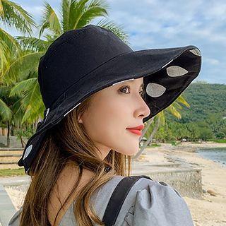 Polka Dot Reversible Sun Hat