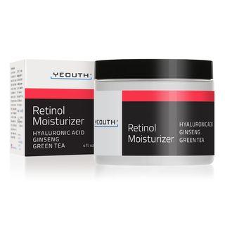 Yeouth - Retinol Moisturizer With Hyaluronic Acid, Ginseng, Green Tea 4oz