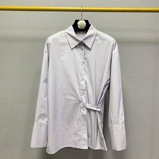 Long-sleeve Asymmetrical Shirt