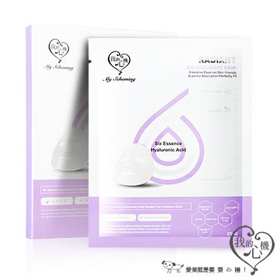 My Scheming - Six Essence Hyaluronic Acid Brightening Bio-cellulose Mask 1 Pc