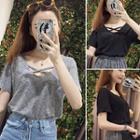 Lattice Short-sleeve T-shirt