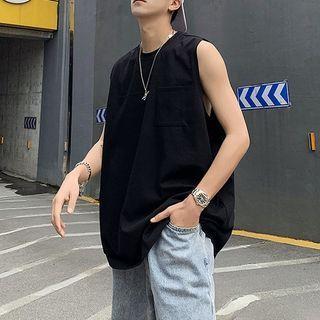 Crew Neck Tank Top
