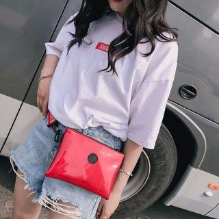 Rainbow Strap Crossbody Bag