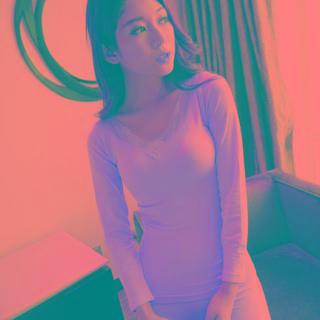 Set: V-neck Knitted Top + Pants