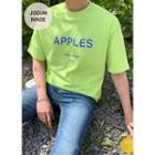 Apples Printed Cotton T-shirt