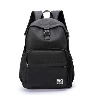 Set: Plain Backpack + Slingbag