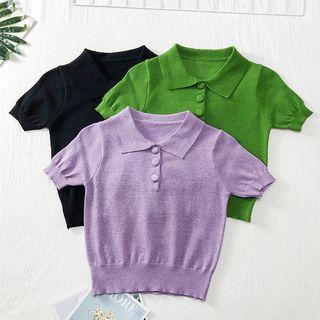 Light Knit Polo Shirt