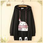 Animal Appliqued Hoodie