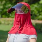 Sun Protection Cap With Neck Flap