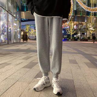 Drawstring Loose-fit Sweatpants
