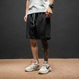Drawstring Cotton Shorts In 6 Colors ( M-4xl)