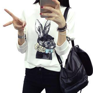 Rabbit Fleece-lined Sweatshirt