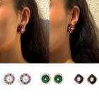 Faux Pearl Glaze Alloy Earring (various Designs)