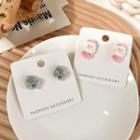 Flocking Christmas Tree / Santa Earring