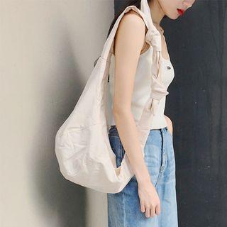 Zip Shoulder Bag White - One Size