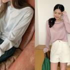 Sheer Glitter Crop T-shirt