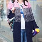 Ombre Long Cardigan