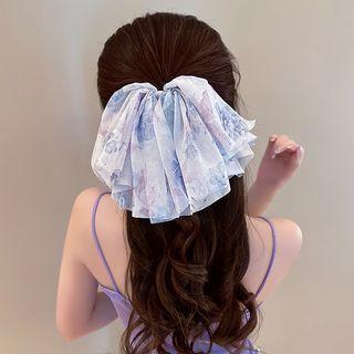 Flower Chiffon Hair Clip