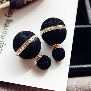 Ball Double-sided Stud Earrings