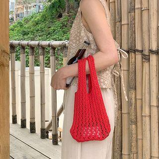 Net Knit Hand Bag
